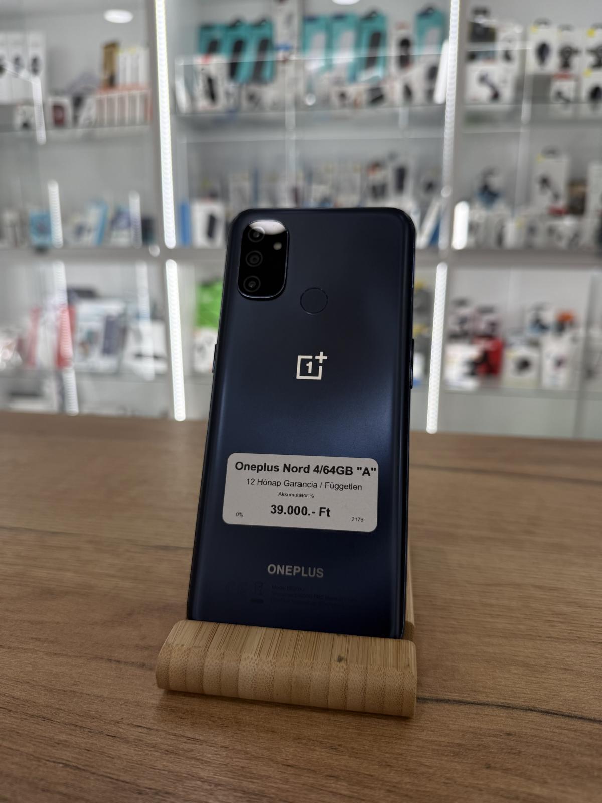 OnePlus Nord N100 Kártyafüggetlen 64 GB 4 GB Ram, 12 hó garancia