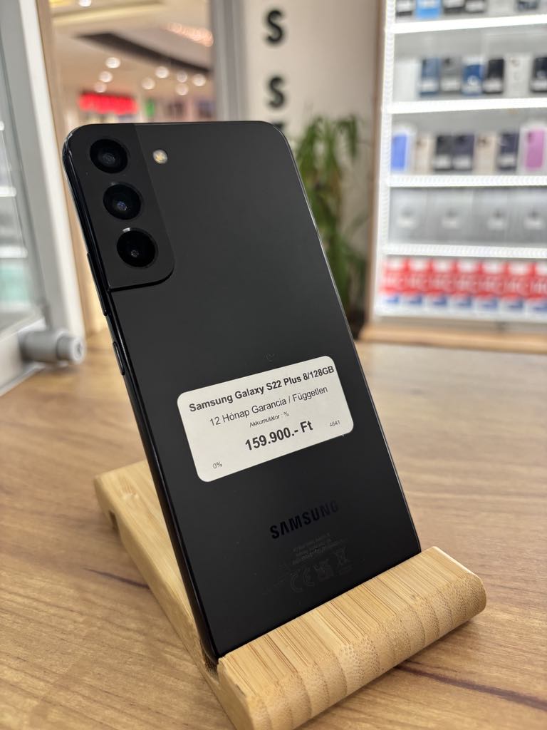 Samsung Galaxy S22+ 5G Kártyafüggetlen 128 GB 8 GB Ram, 12 hó garancia