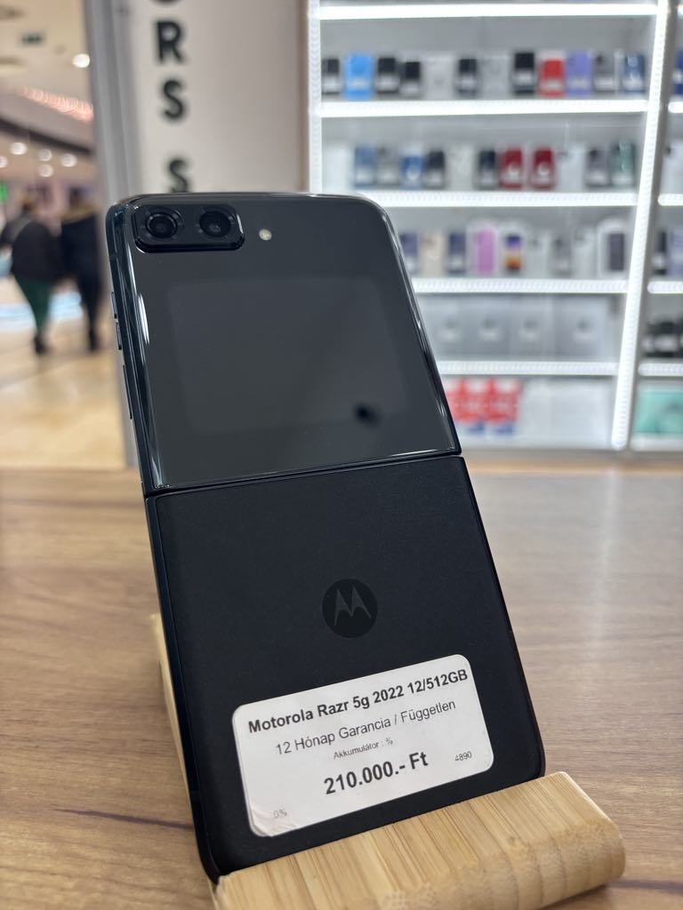 Motorola Razr 5G Kártyafüggetlen 512 GB 12 GB Ram, 12 hó garancia