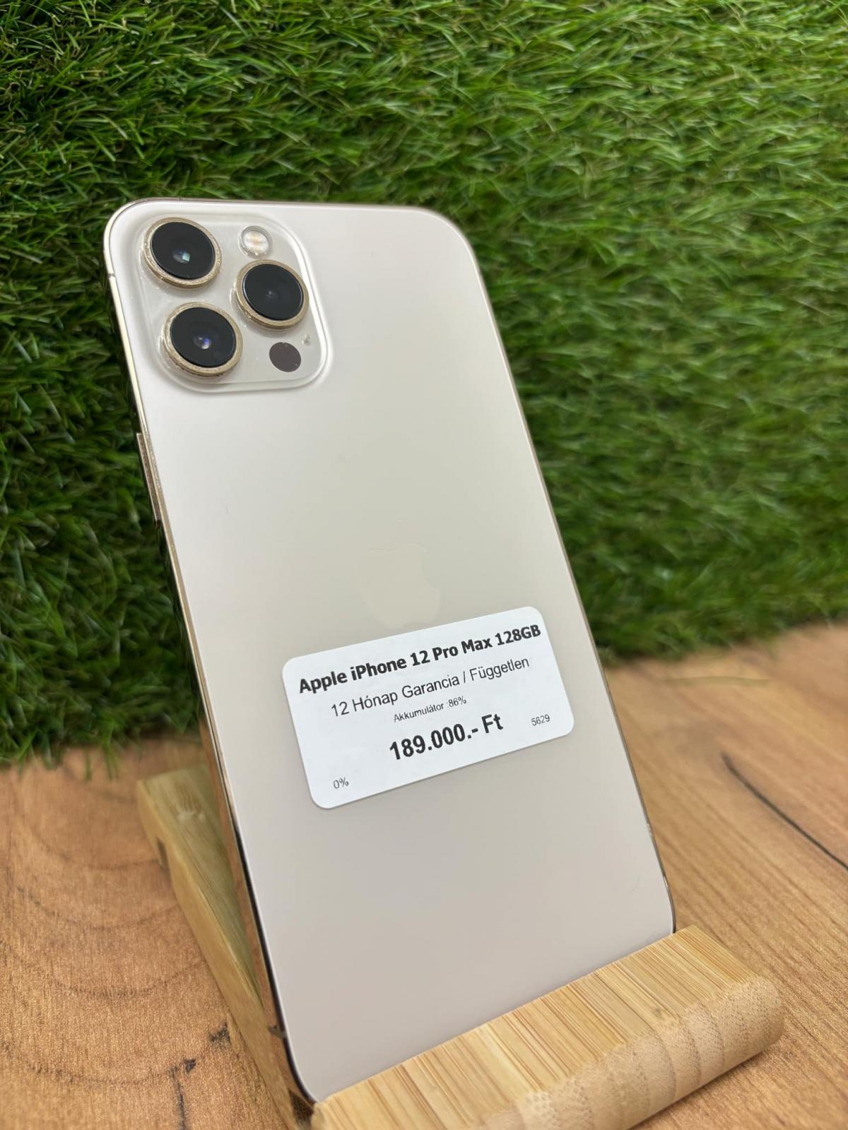 Apple iPhone 12 Pro Max Kártyafüggetlen 128 GB, 12 hó garancia
