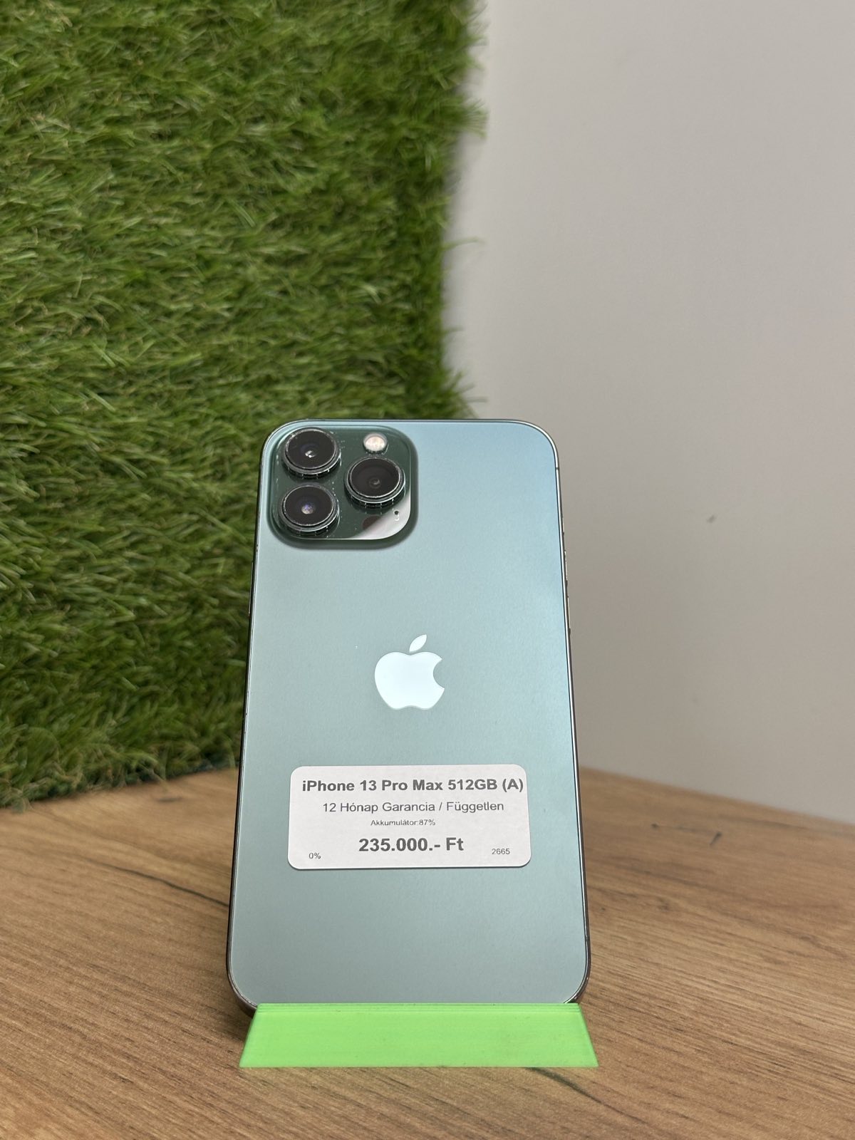 Apple iPhone 13 Pro Max Kártyafüggetlen 512 GB, 12 hó garancia