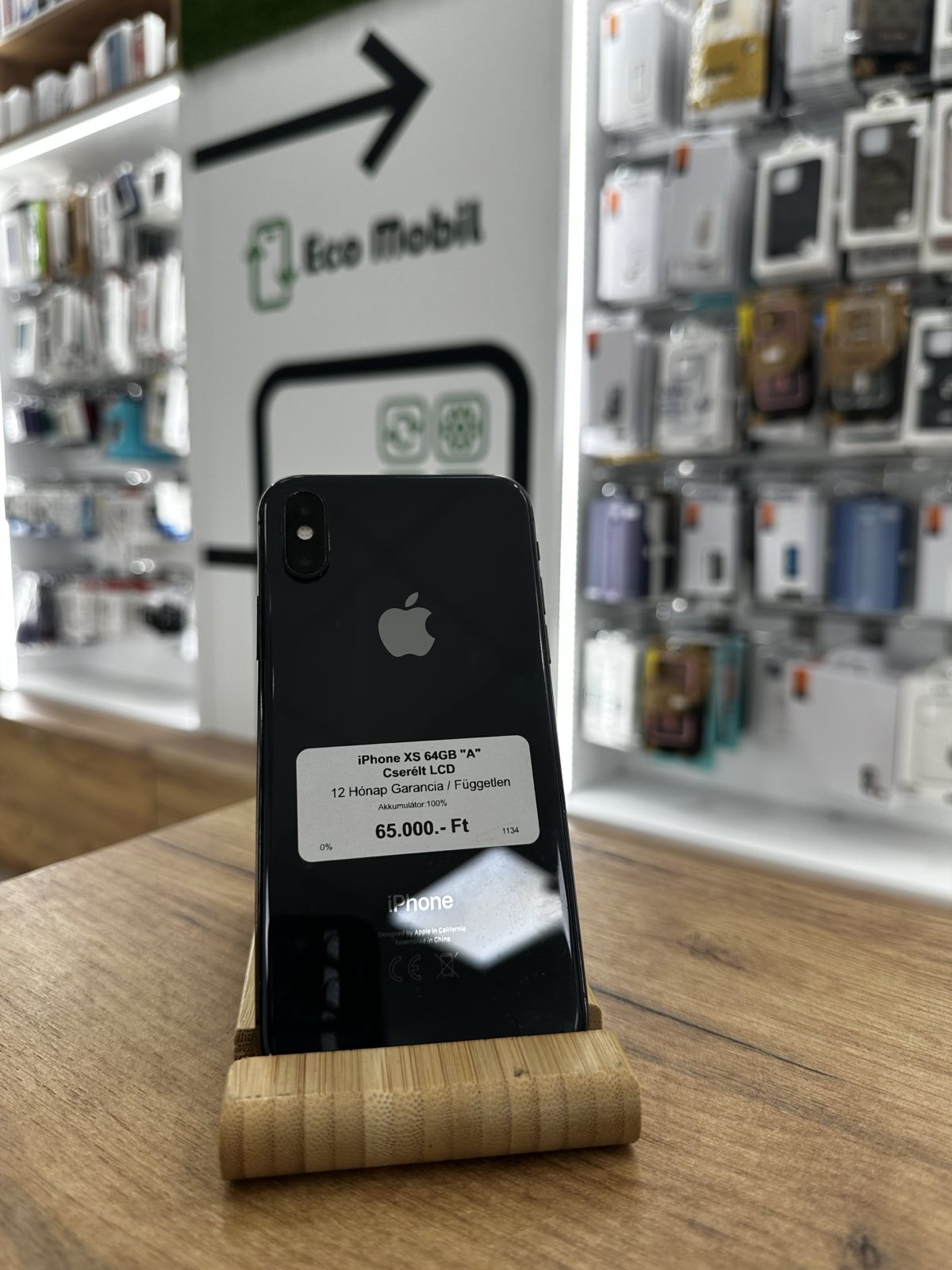 Apple iPhone XS Kártyafüggetlen, 12 hó garancia