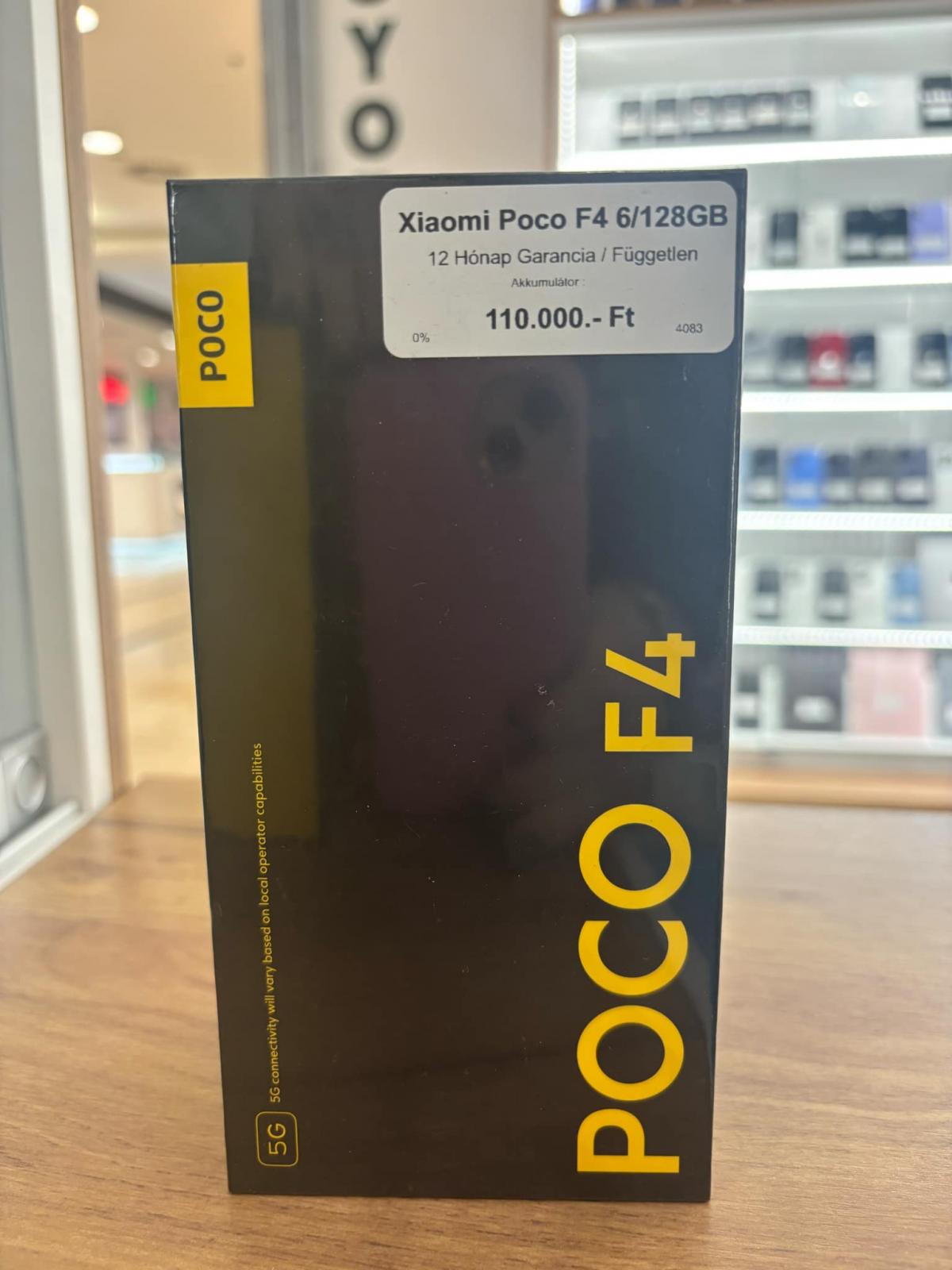Xiaomi Poco F4 Kártyafüggetlen, 12 hó garancia