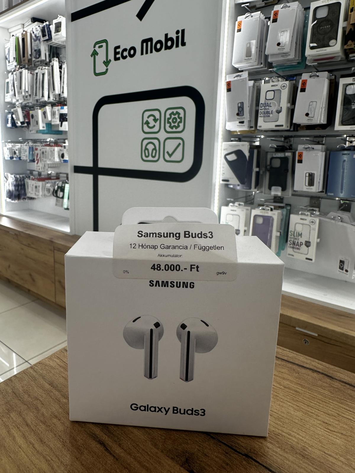Galaxy Buds 3 Kártyafüggetlen, 12 hó garancia