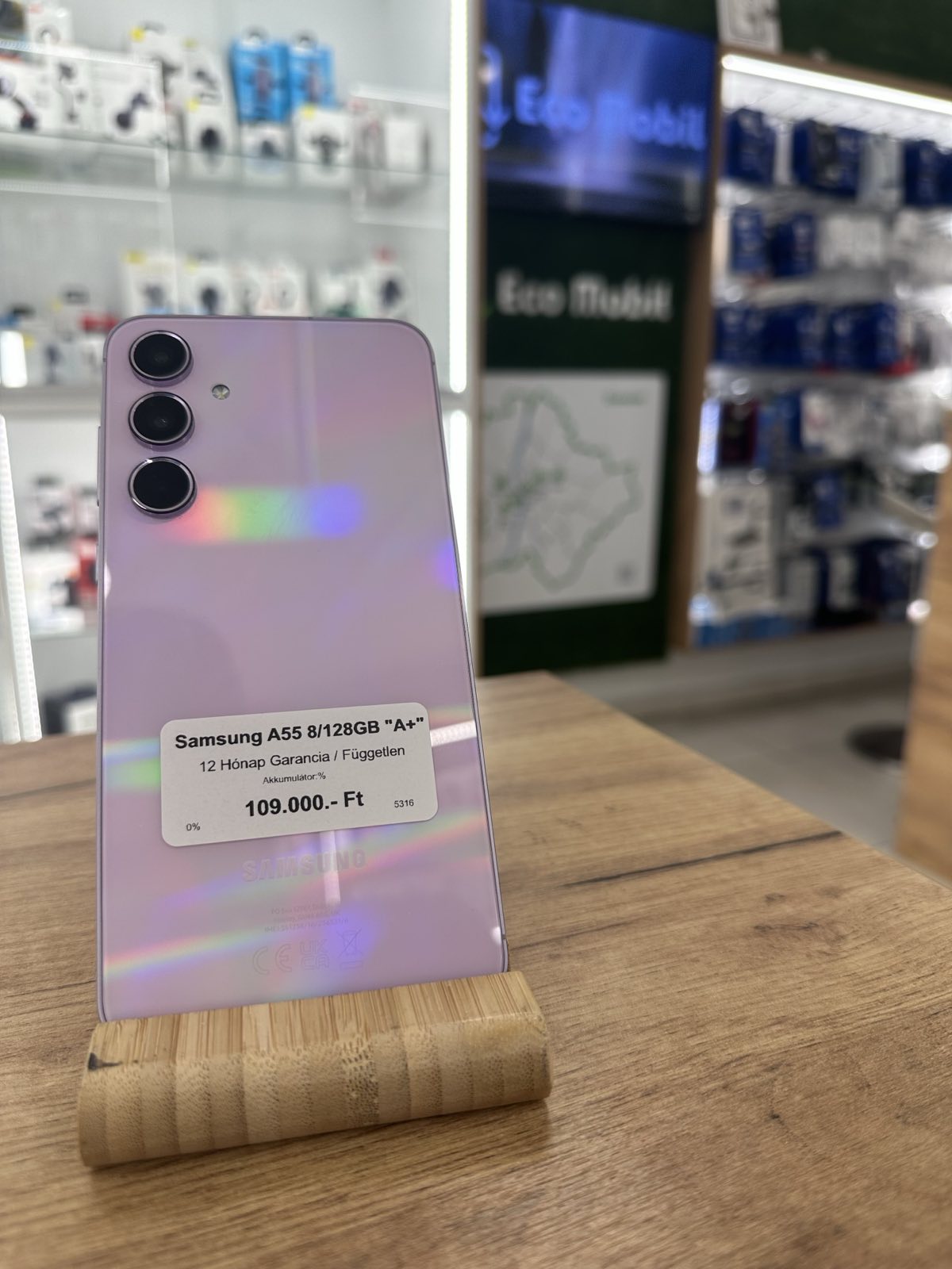 Samsung Galaxy A55 5G Kártyafüggetlen, 12 hó garancia
