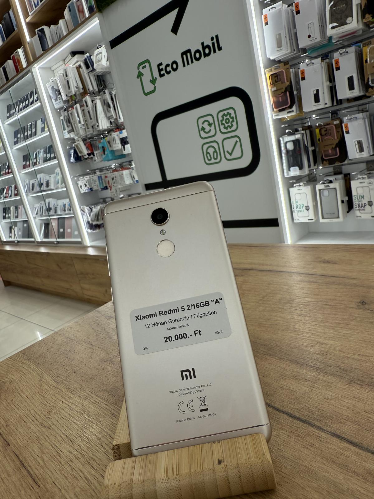 Xiaomi Redmi 5 Kártyafüggetlen, 12 hó garancia