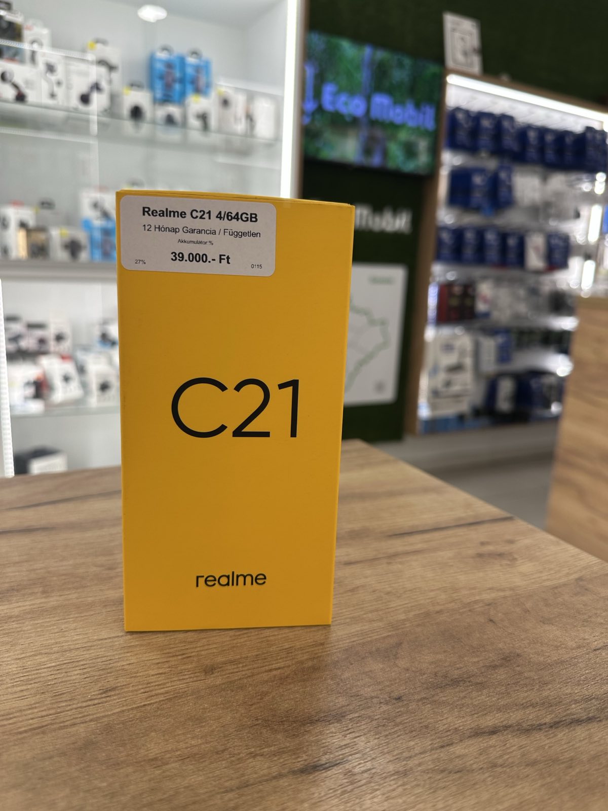 Realme C21 Kártyafüggetlen, 12 hó garancia