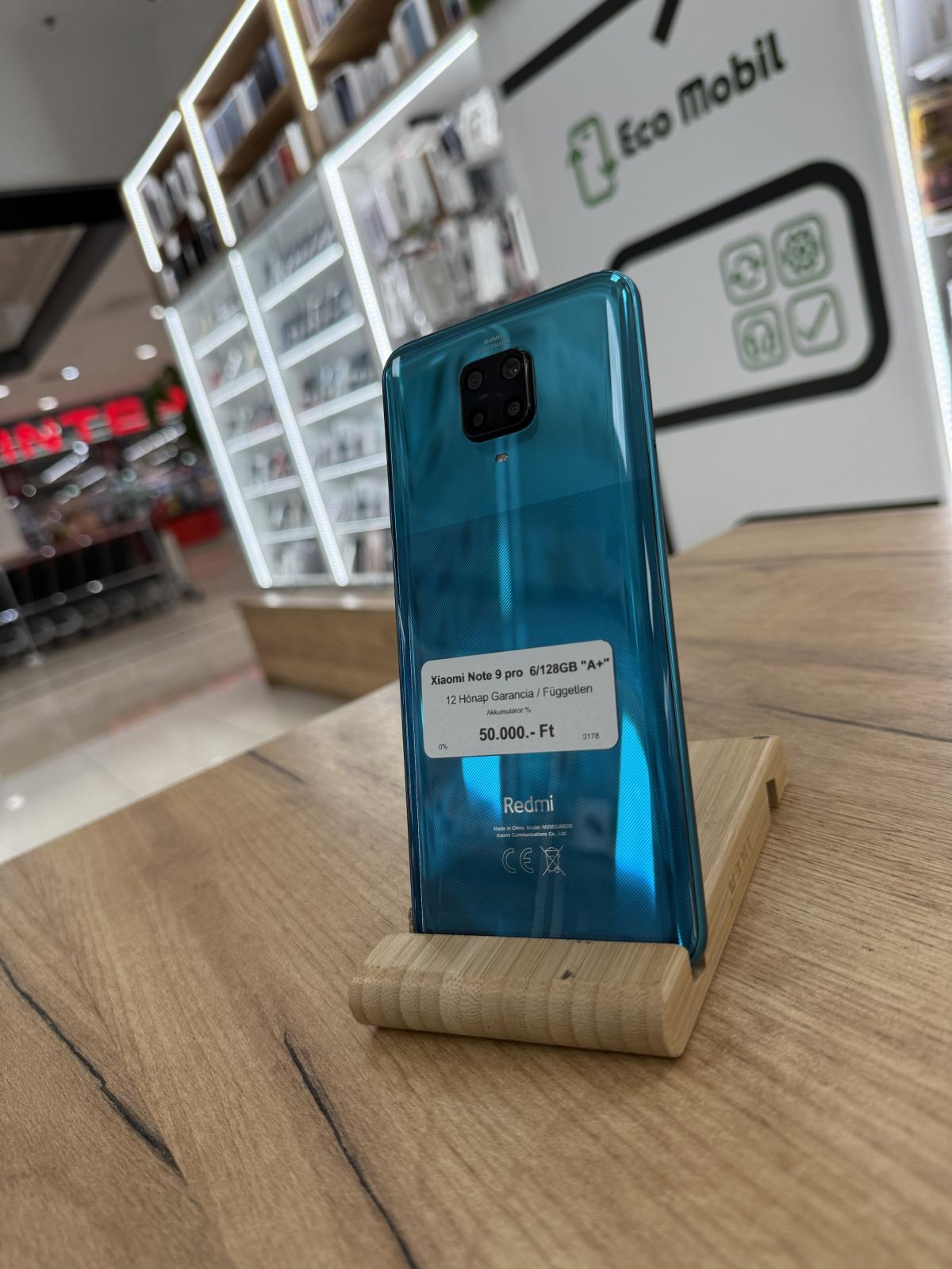 Redmi Note 9 Pro Kártyafüggetlen, 12 hó garancia