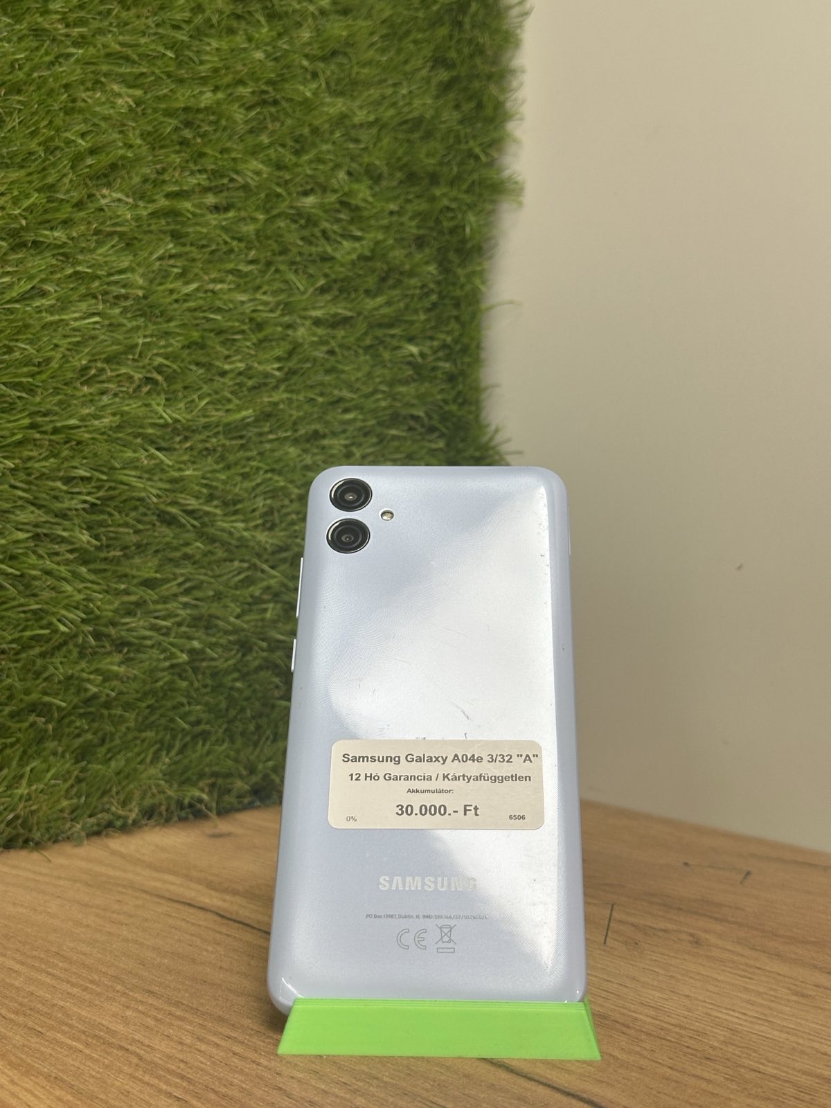 Samsung Galaxy A04e Kártyafüggetlen, 12 hó garancia