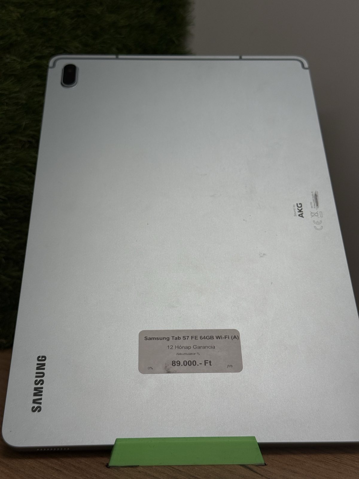 Samsung Galaxy Tab S7 FE Kártyafüggetlen 64 GB 4 GB Ram, 12 hó garancia