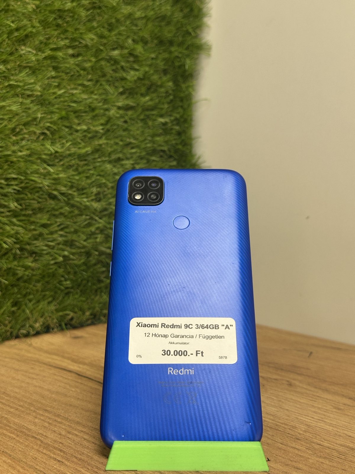 Redmi 9C Kártyafüggetlen 32 GB 2 GB Ram, 12 hó garancia