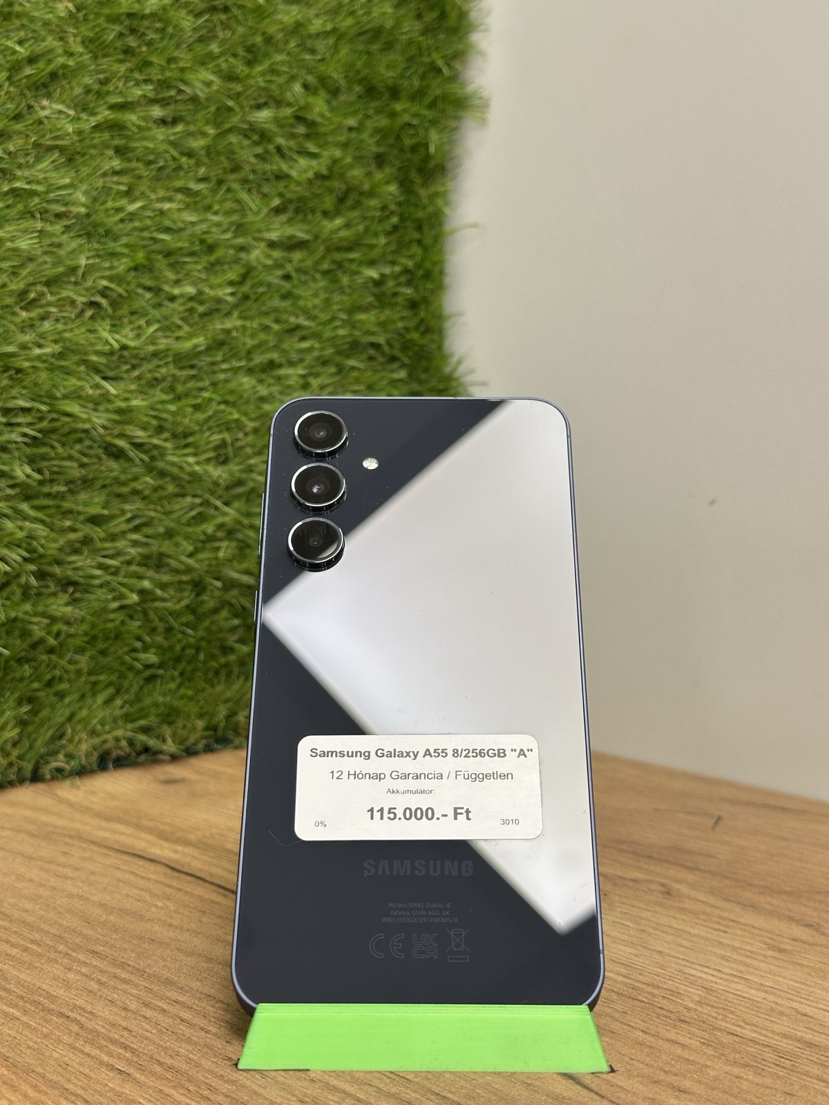 Samsung Galaxy A55 5G Kártyafüggetlen 256 GB, 12 hó garancia