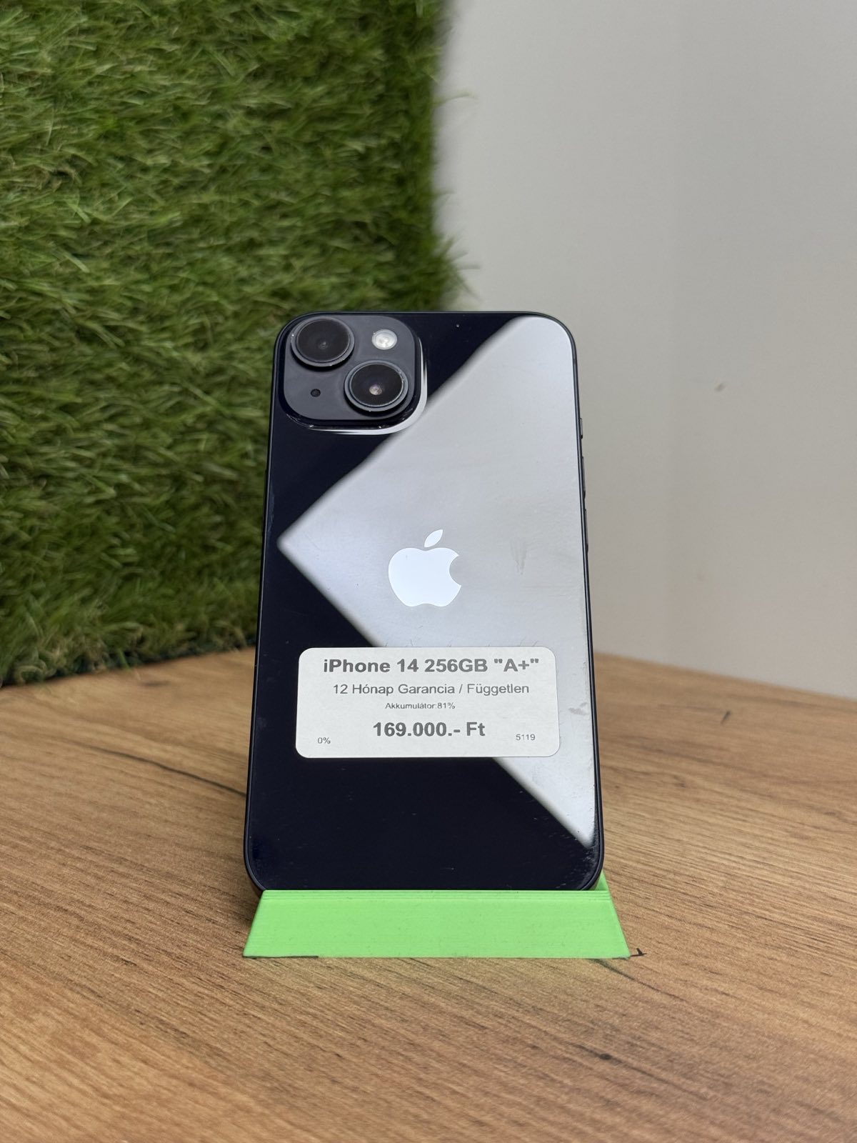 Apple iPhone 14 Kártyafüggetlen 256 GB, 12 hó garancia