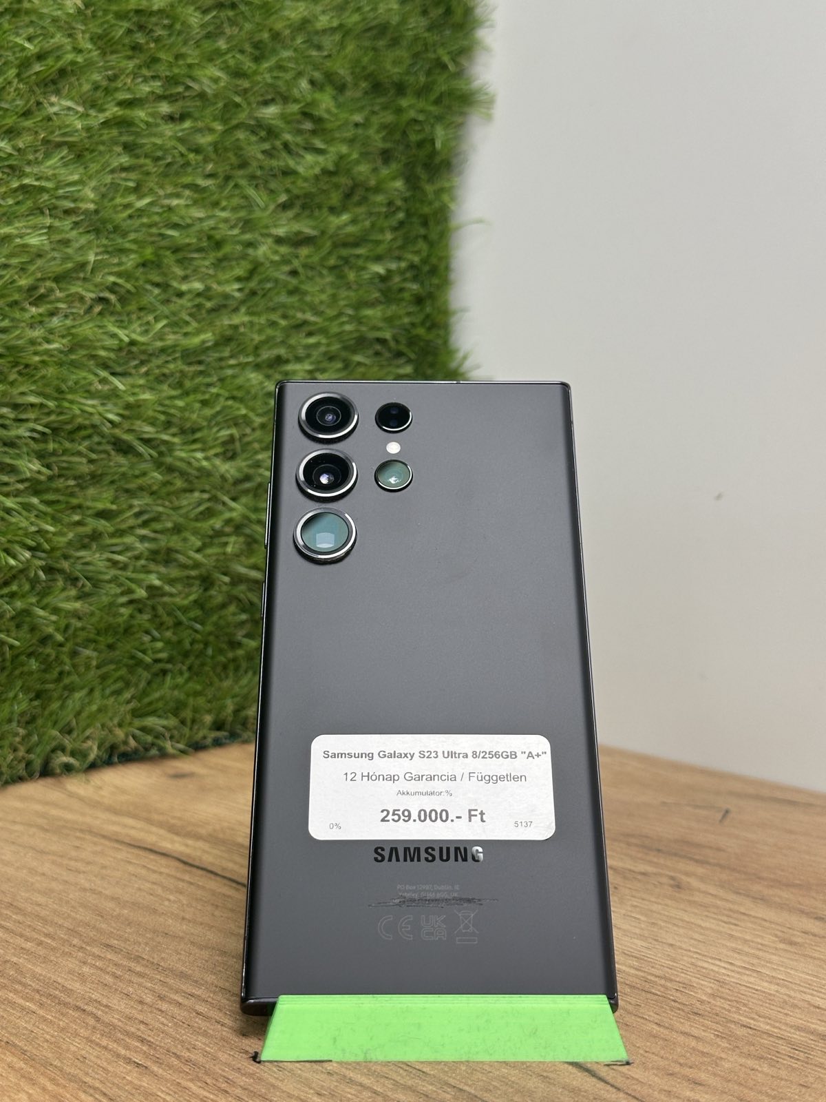 Samsung Galaxy S23 Ultra Kártyafüggetlen 256 GB, 12 hó garancia
