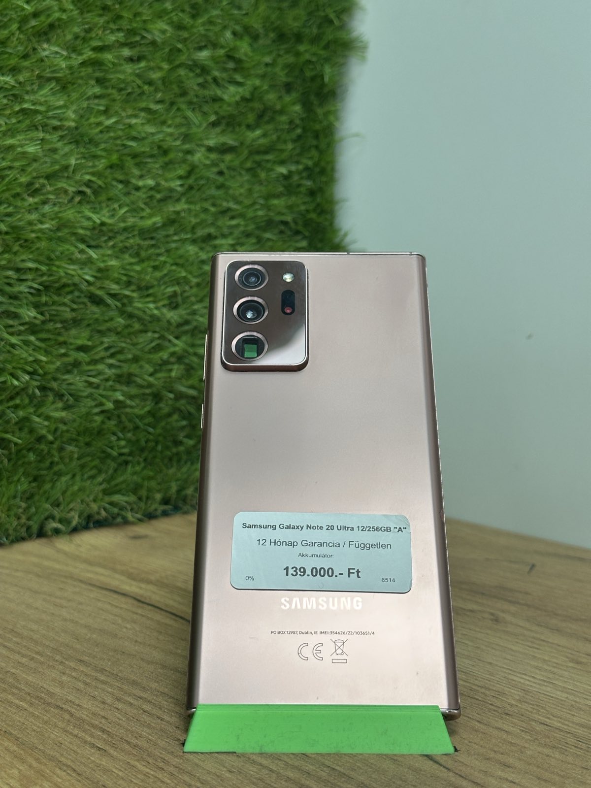 Samsung Galaxy Note 20 Ultra 5G Kártyafüggetlen 256 GB, 12 hó garancia