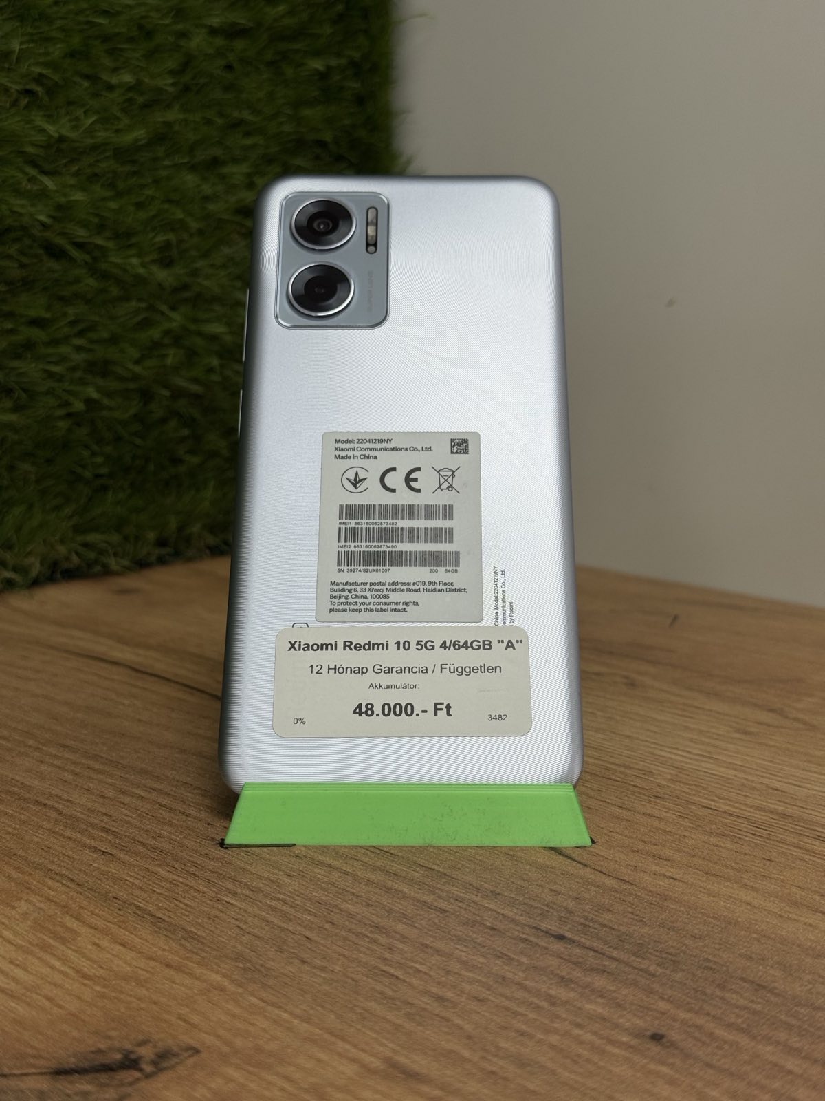 Xiaomi Redmi Note 10 5G Kártyafüggetlen 64 GB, 12 hó garancia