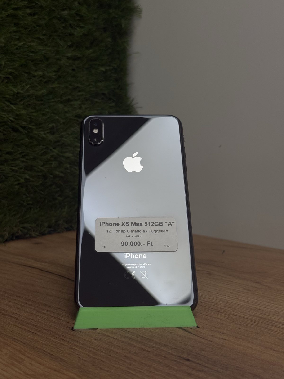 Apple iPhone XS Max Kártyafüggetlen 512 GB, 12 hó garancia