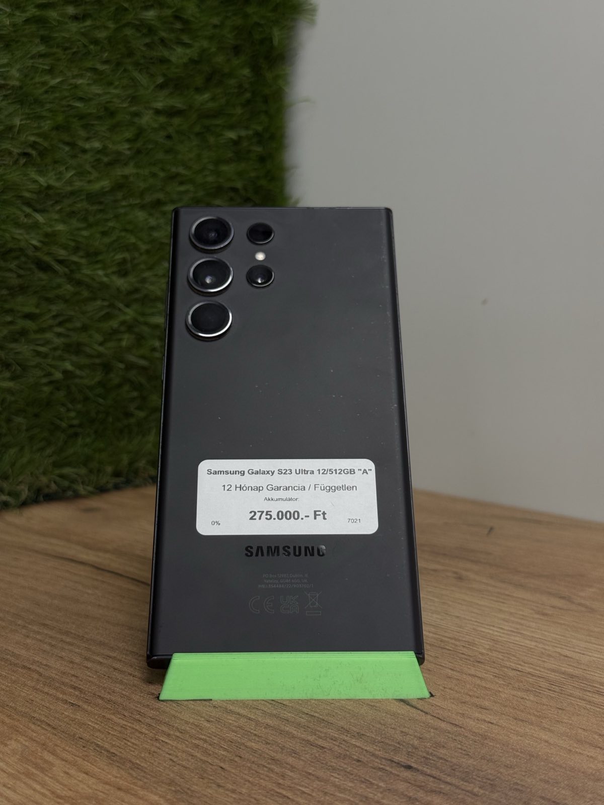 Samsung Galaxy S23 Ultra Kártyafüggetlen 512 GB, 12 hó garancia