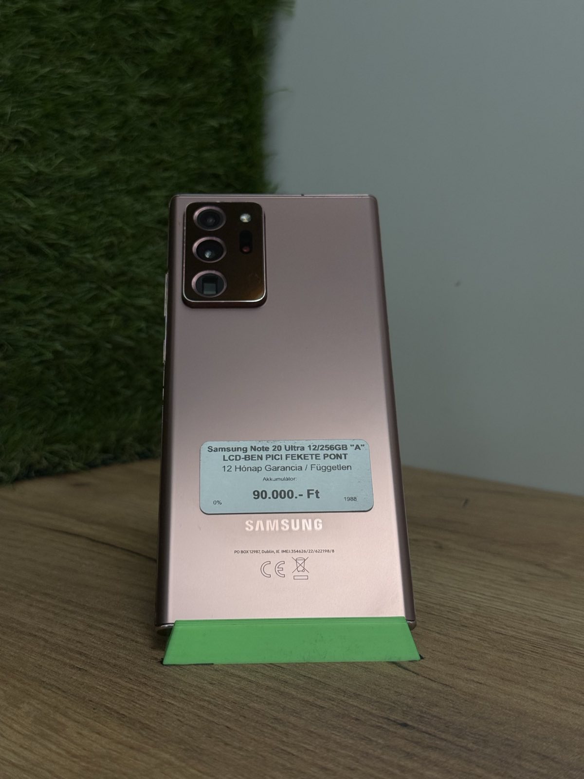 Samsung Galaxy Note 20 Ultra 5G Kártyafüggetlen 256 GB, 12 hó garancia