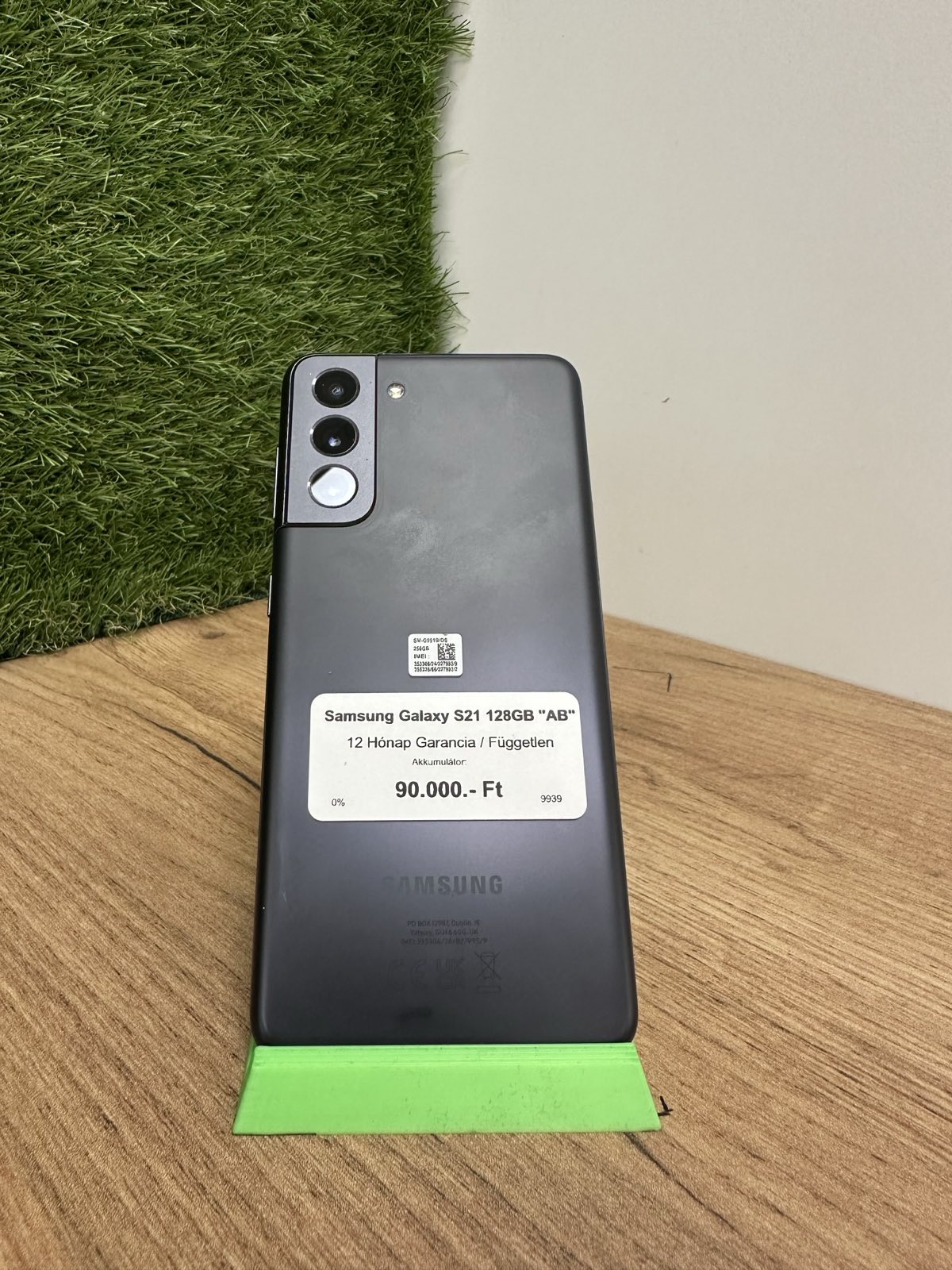 Samsung Galaxy S21 5G Kártyafüggetlen 128 GB, 12 hó garancia