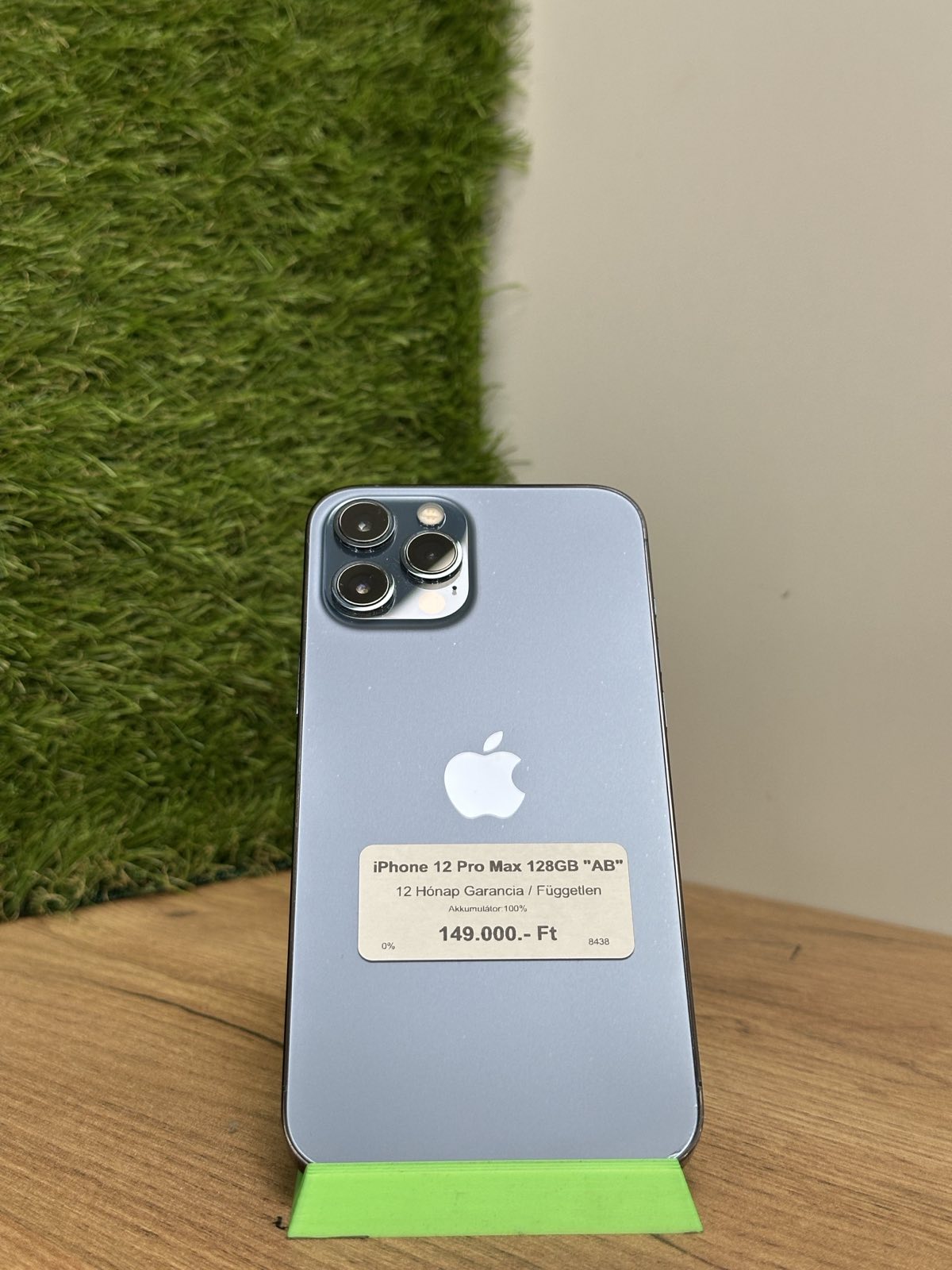 Apple iPhone 12 Pro Max Kártyafüggetlen 128 GB, 12 hó garancia