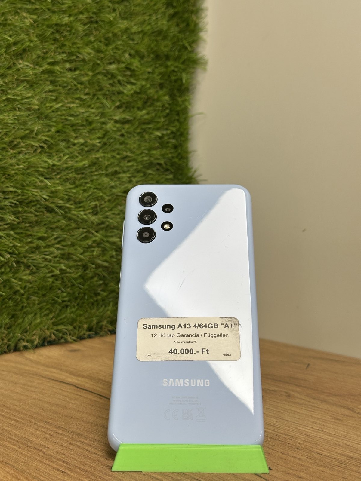 Samsung Galaxy A13 Kártyafüggetlen, 12 hó garancia
