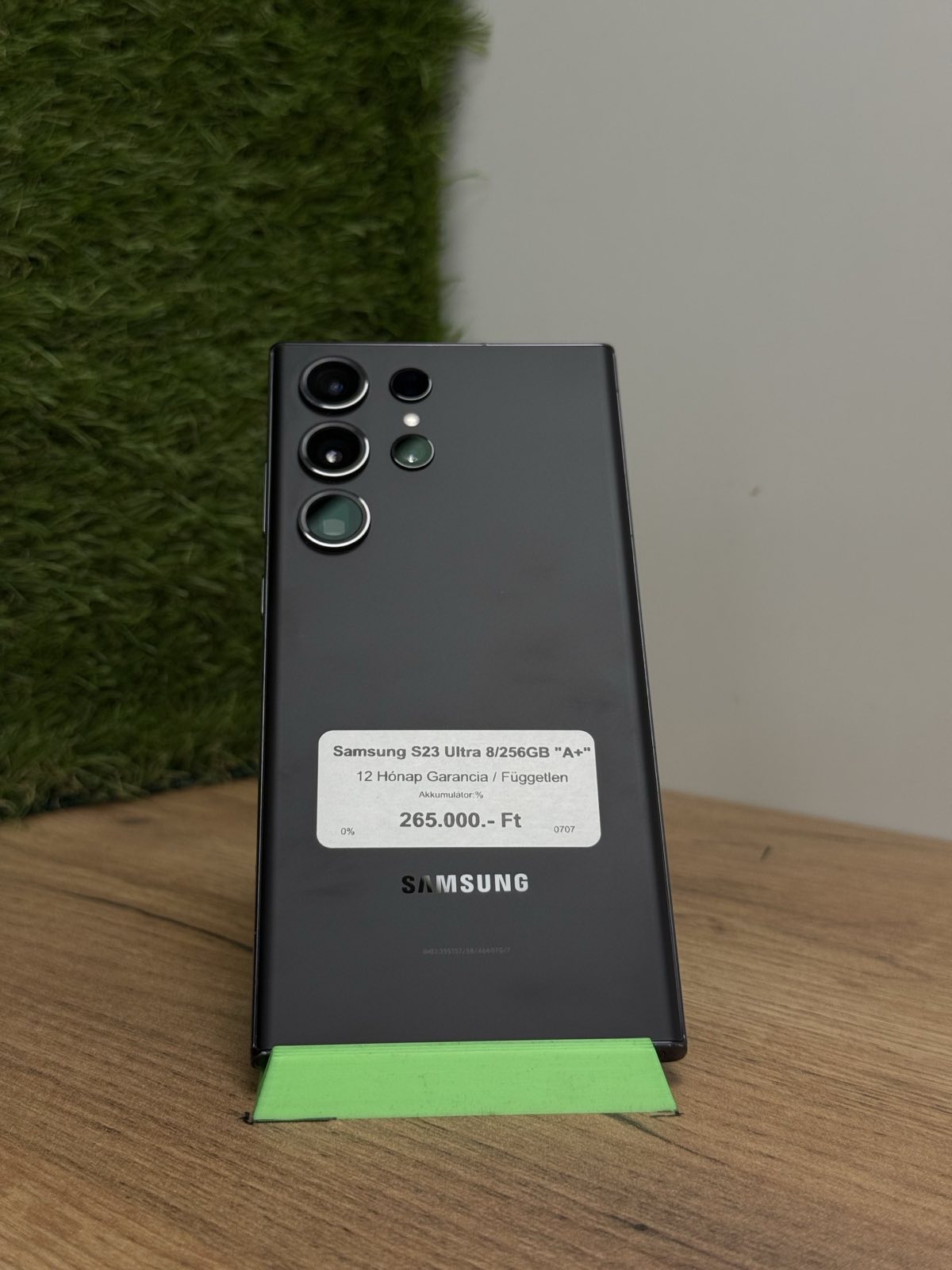 Samsung Galaxy S23 Ultra Kártyafüggetlen 256 GB, 12 hó garancia