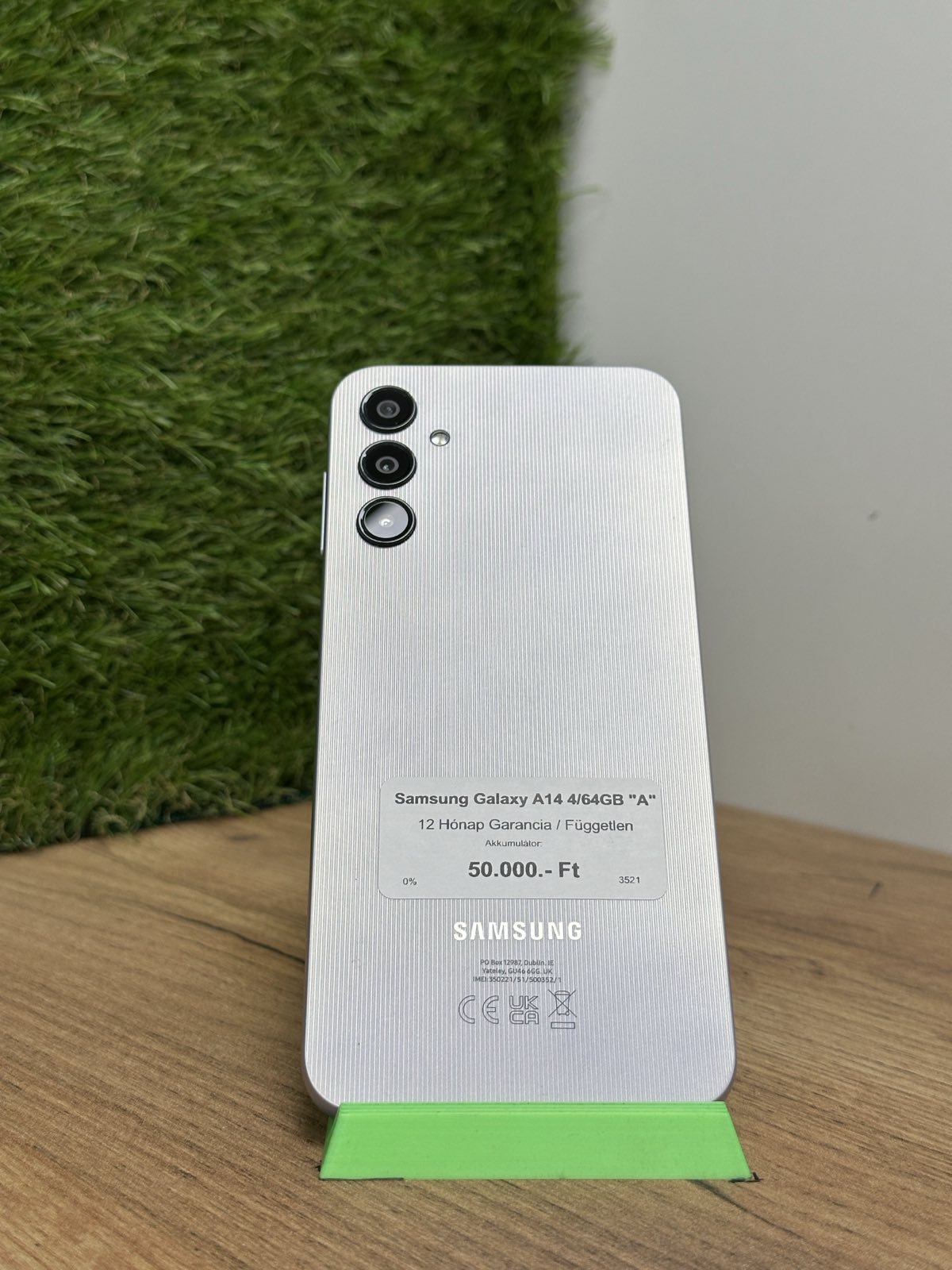 Samsung Galaxy A14 Kártyafüggetlen 64 GB, 12 hó garancia