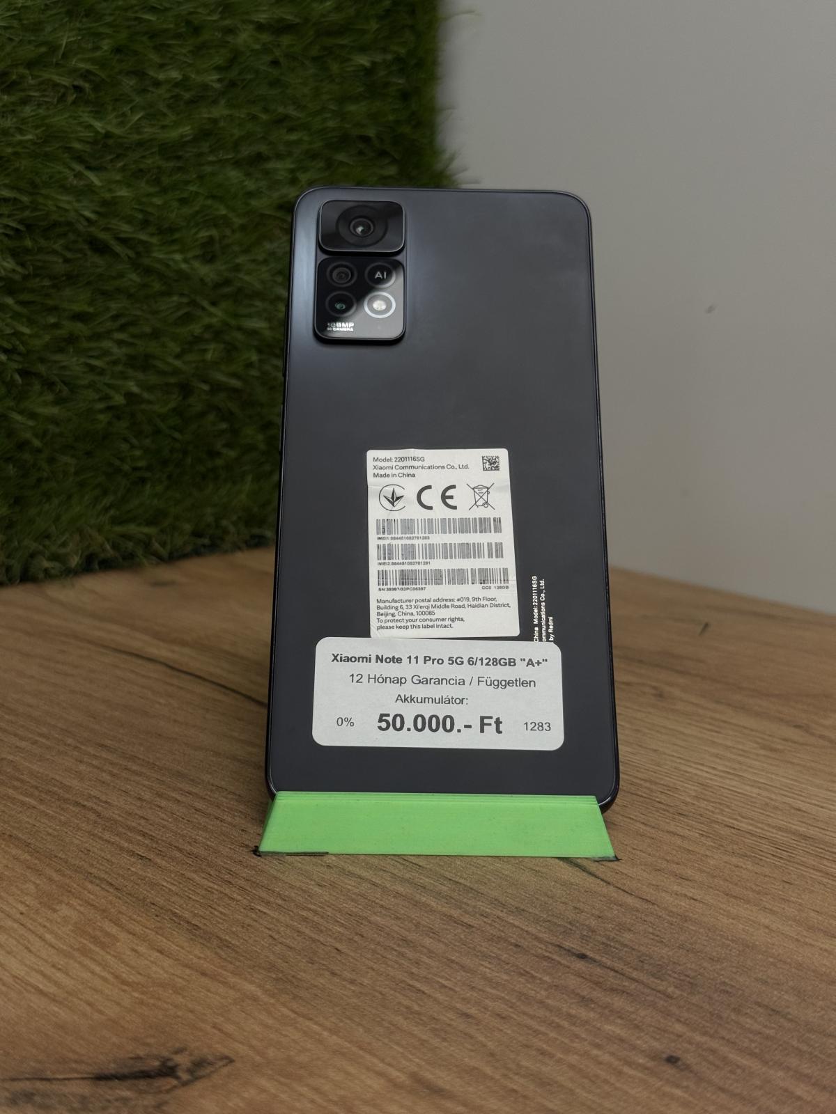 Xiaomi Redmi Note 11 Pro 5G Kártyafüggetlen 128 GB, 12 hó garancia