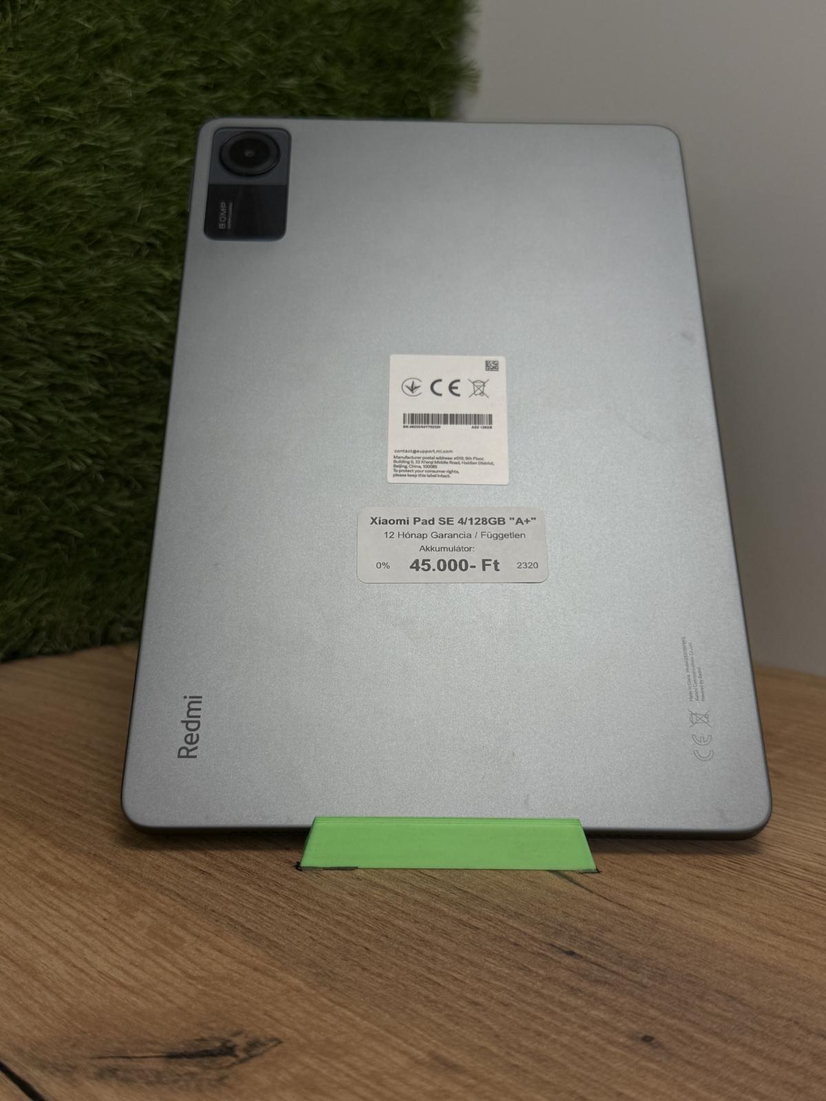 Xiaomi Redmi Pad SE Kártyafüggetlen 128 GB, 12 hó garancia