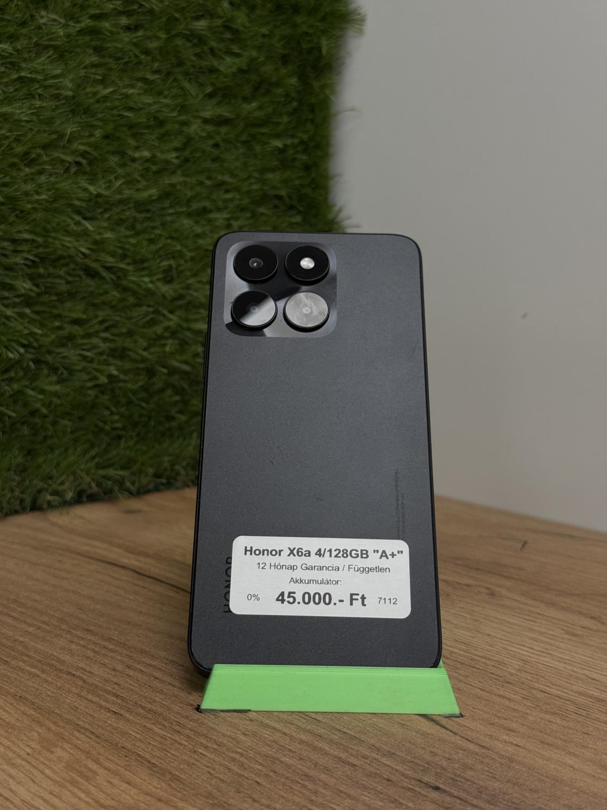 Honor X6a Kártyafüggetlen 128 GB, 12 hó garancia