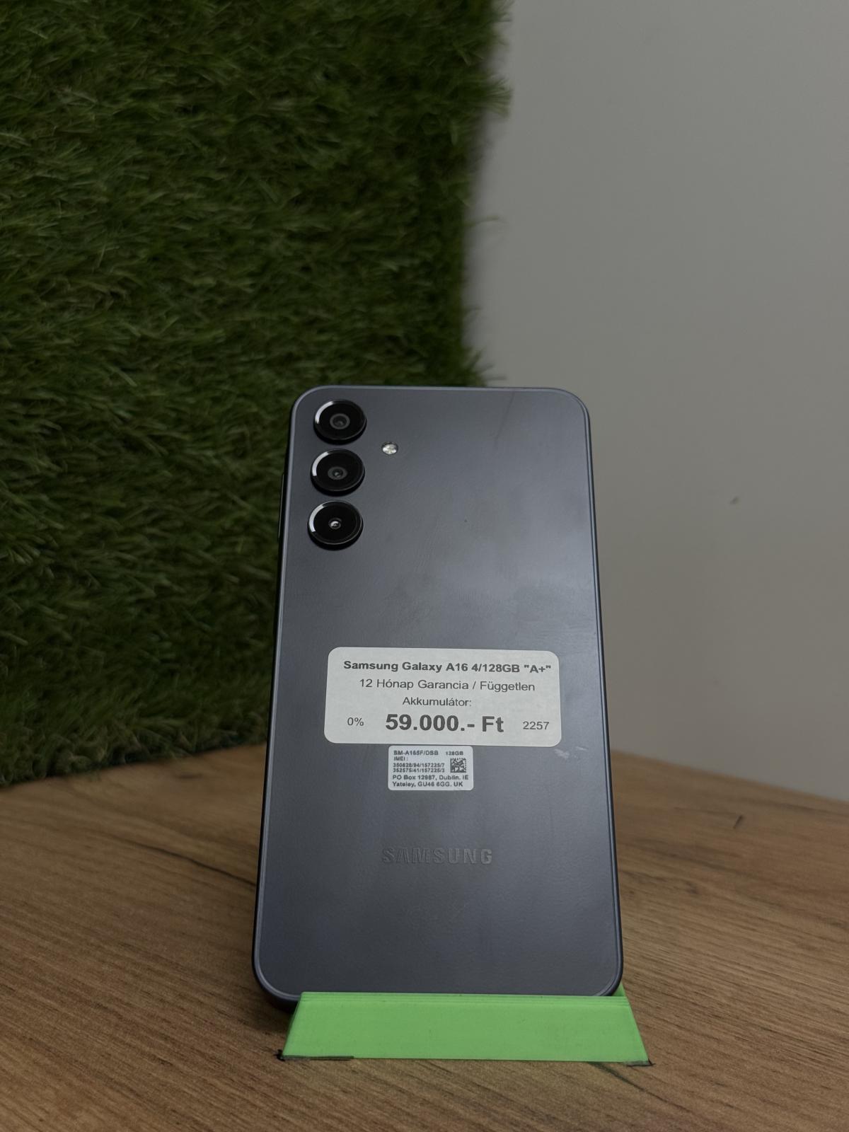 Samsung Galaxy A16 Kártyafüggetlen 128 GB, 12 hó garancia