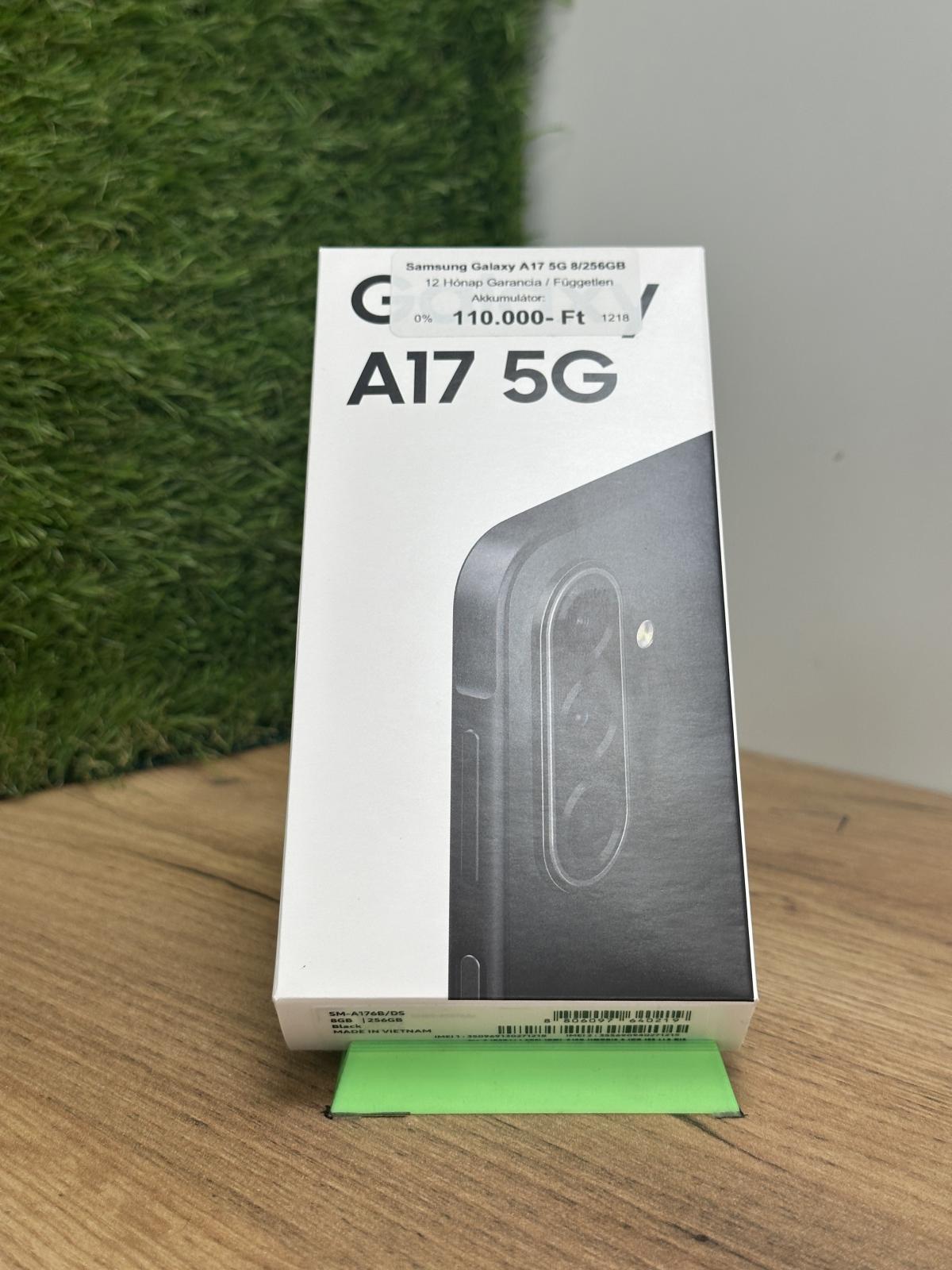 Samsung Galaxy A17 5G Kártyafüggetlen 256 GB, 12 hó garancia