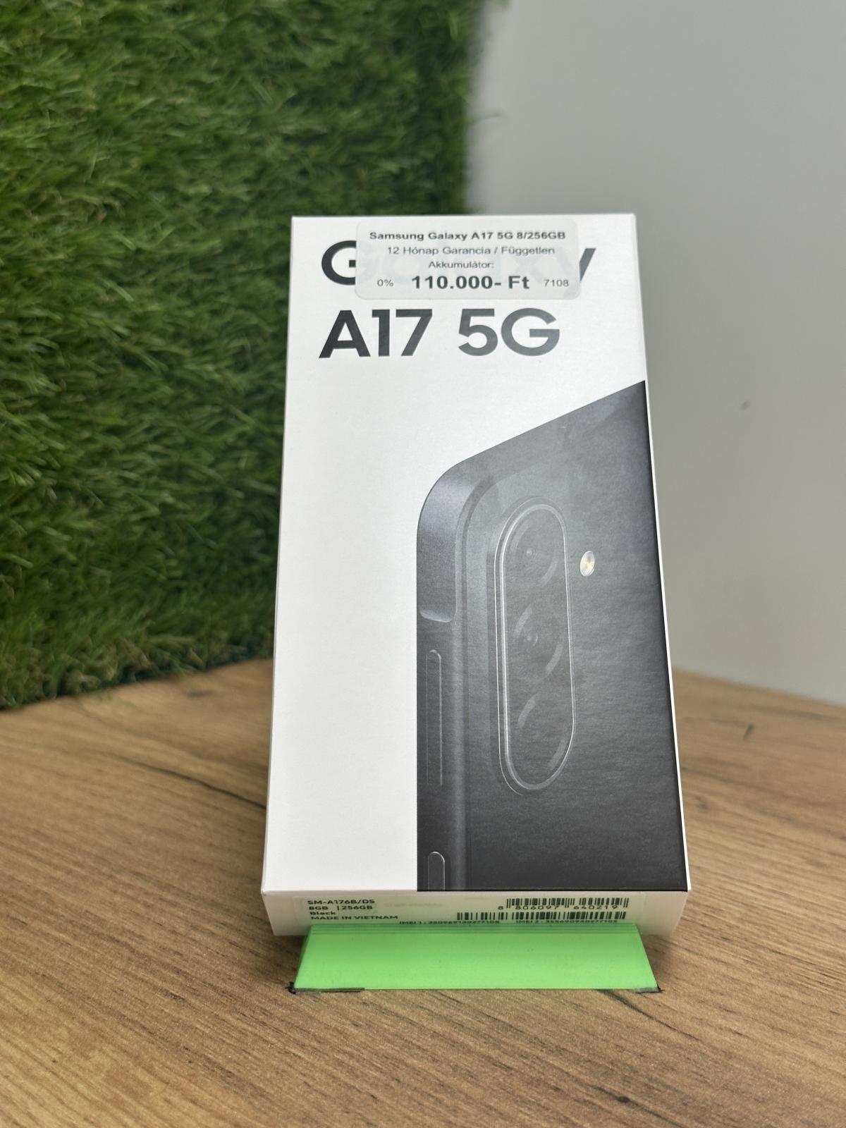 Samsung Galaxy A17 5G Kártyafüggetlen 256 GB, 12 hó garancia