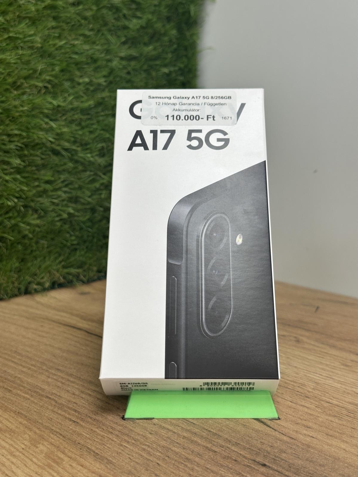 Samsung Galaxy A17 5G Kártyafüggetlen 256 GB, 12 hó garancia