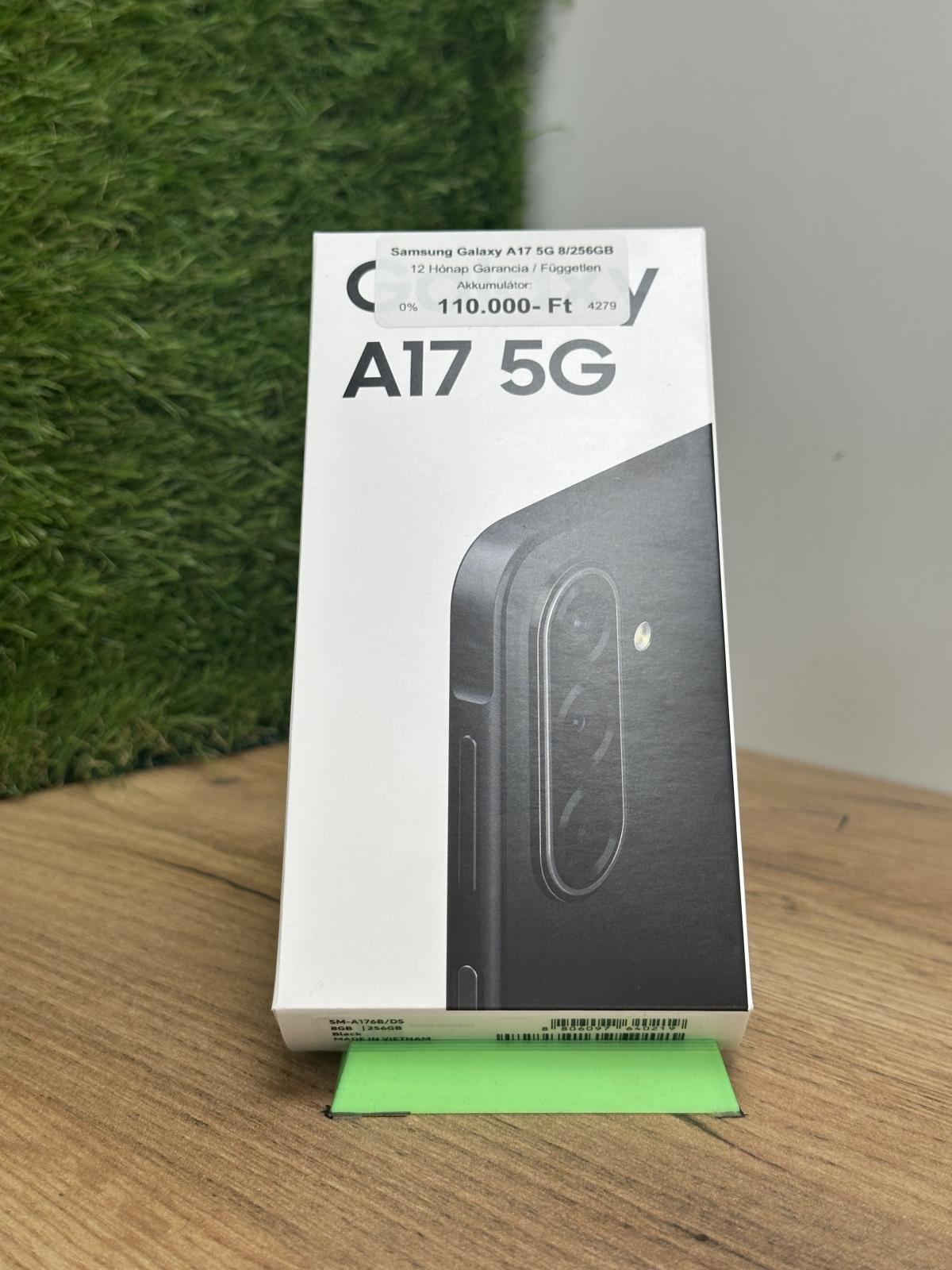 Samsung Galaxy A17 5G Kártyafüggetlen 256 GB, 12 hó garancia