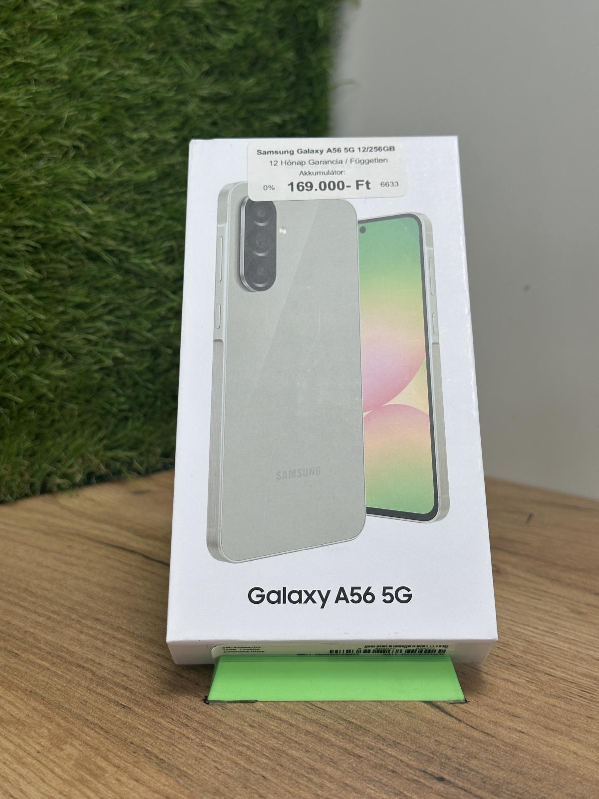 Samsung Galaxy A56 5G Kártyafüggetlen 256 GB, 12 hó garancia