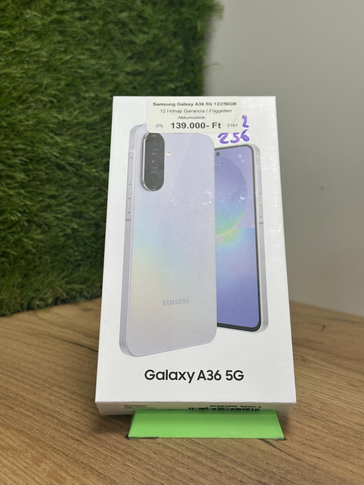 Samsung Galaxy A36 5G Kártyafüggetlen 256 GB, 12 hó garancia