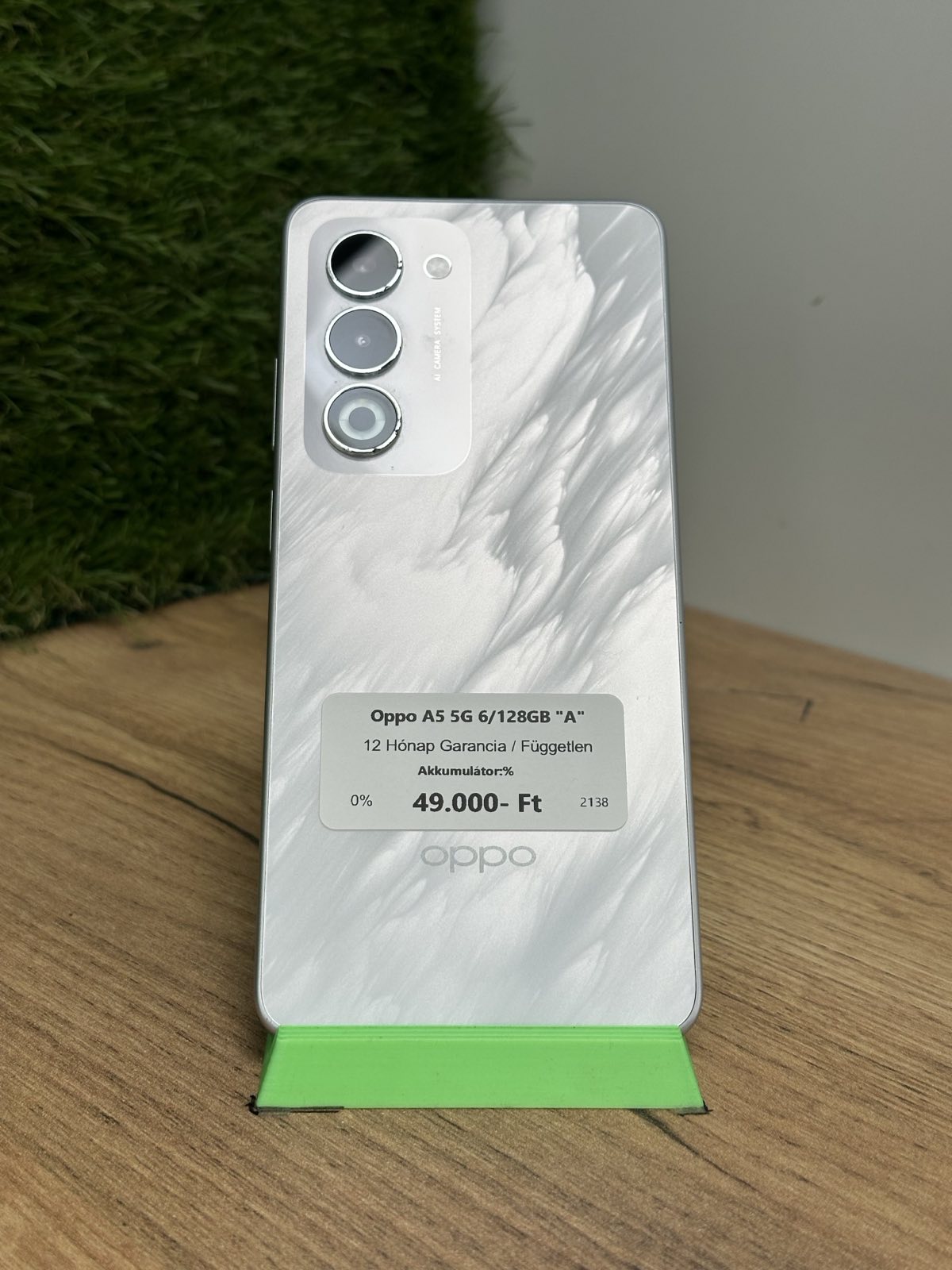 Oppo A5 5G Kártyafüggetlen 128 GB, 12 hó garancia