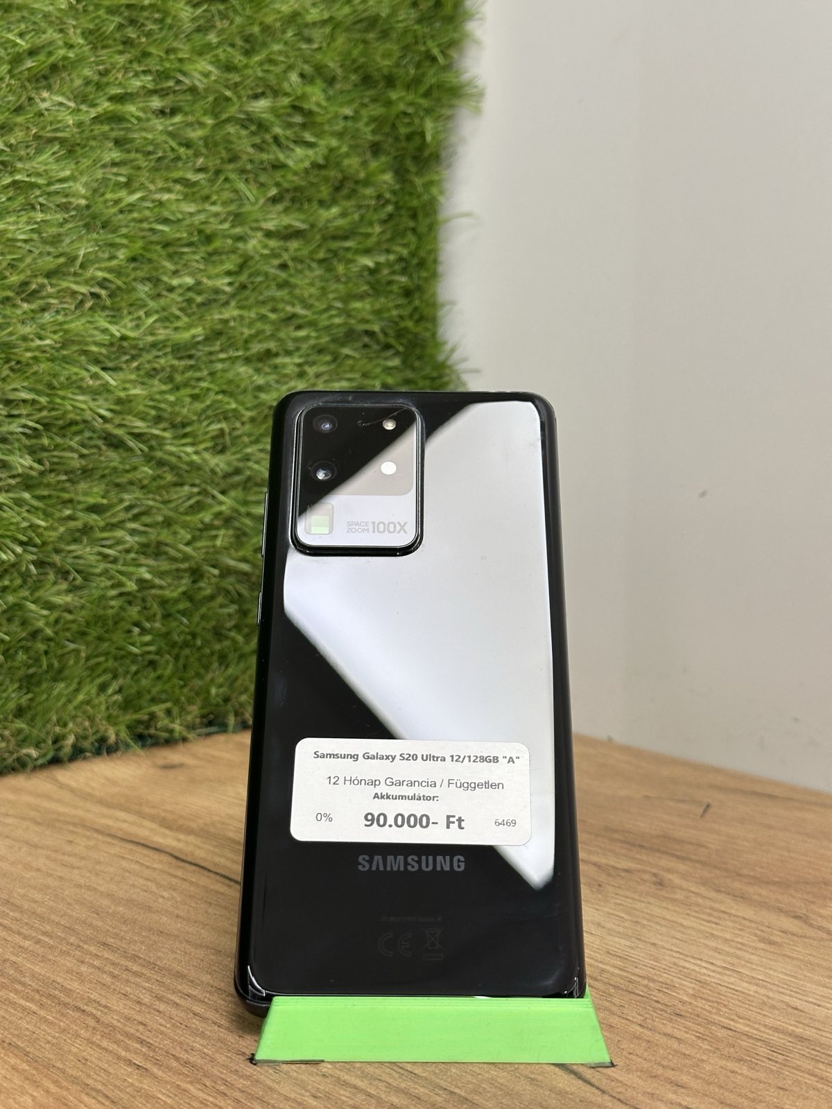 Samsung Galaxy S20 Ultra 5G Kártyafüggetlen 128 GB, 12 hó garancia