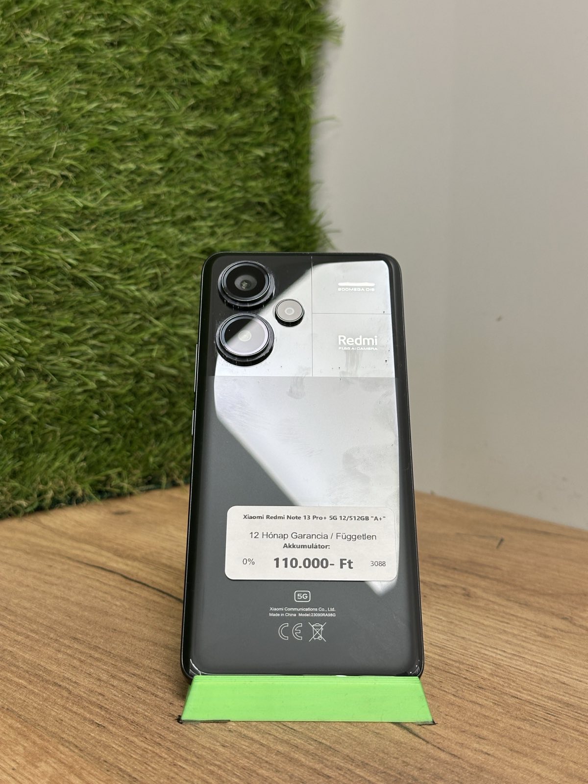 Xiaomi Redmi Note 13 Pro+ Kártyafüggetlen 512 GB, 12 hó garancia